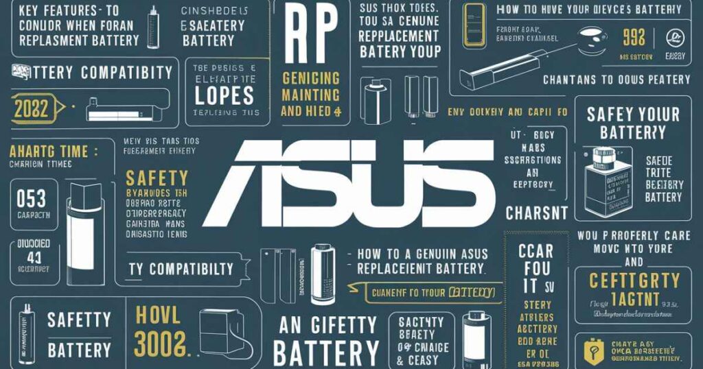 Key Features to Look for in an Asus Replacement Battery